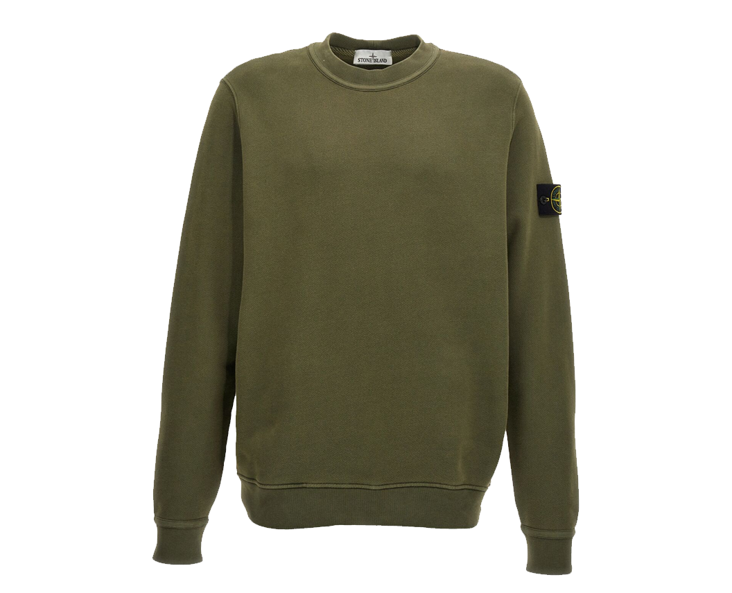 Stone Island Garment Dyed Crew Sweatshirt Musk - 7tonn: брендовий